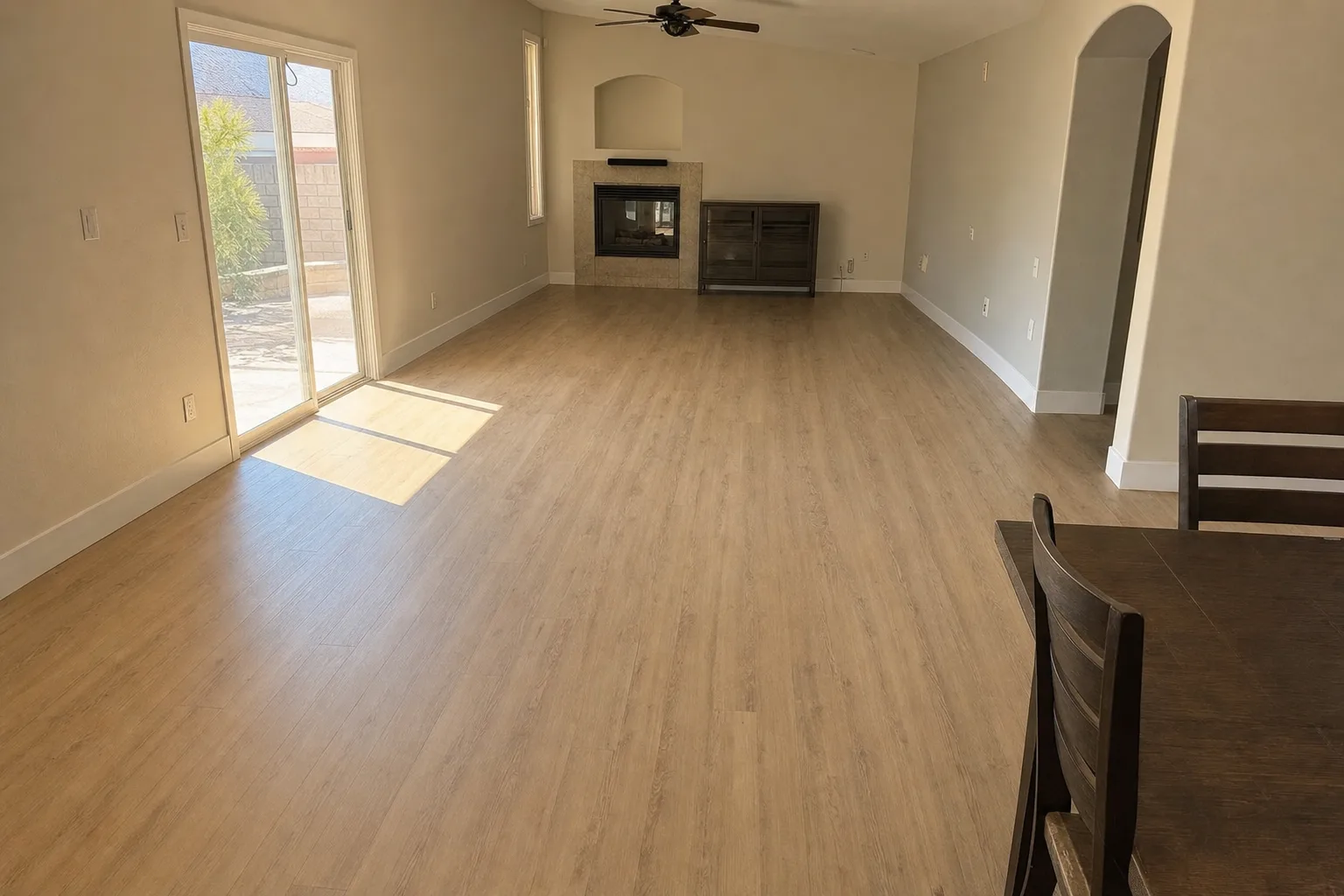 Flooring installation in Murrieta, CA: new luxury vinyl plank flooring