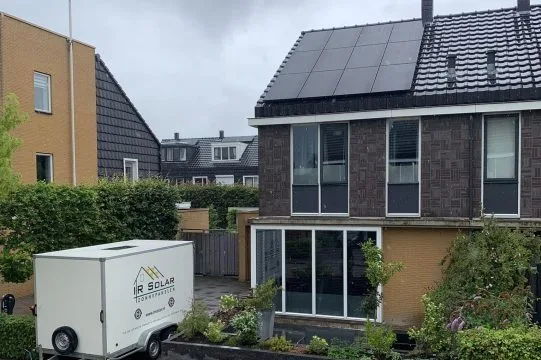 Zonnepanelen op een woning