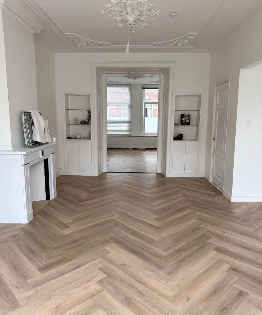 Visgraat – Herenhuis, lichte eik