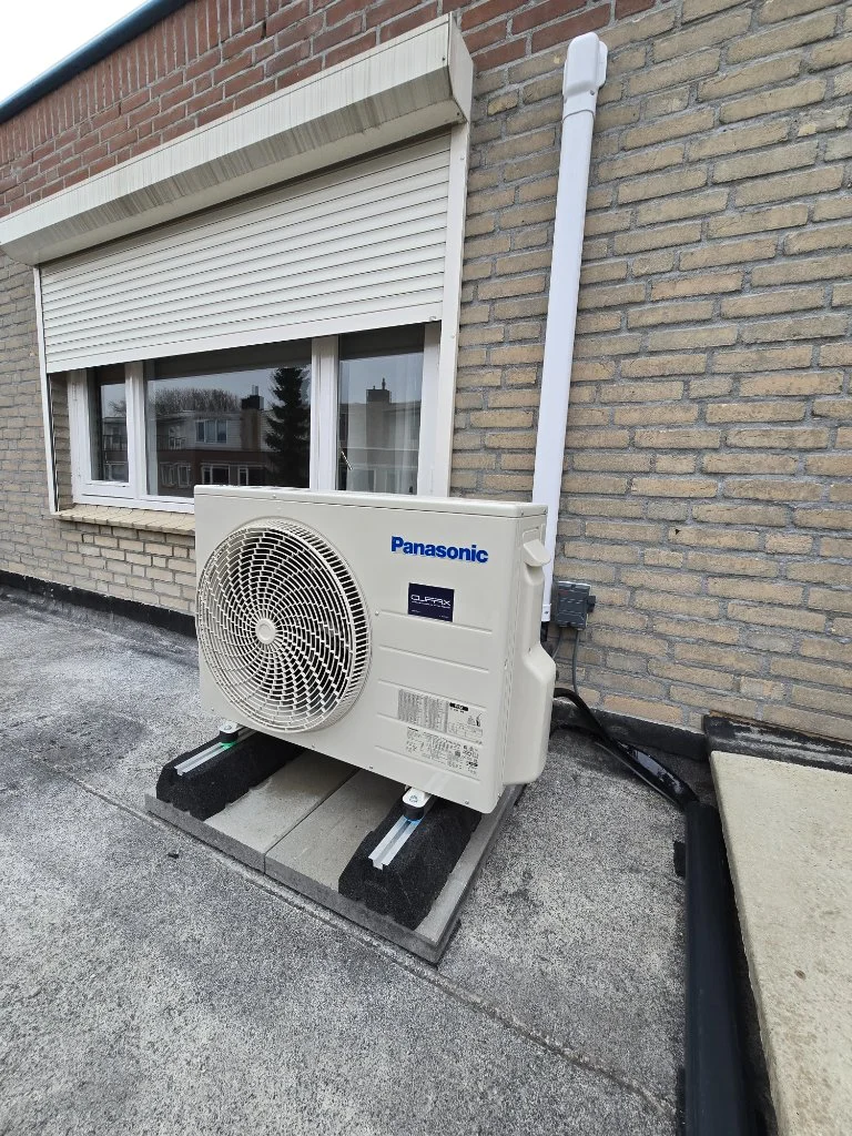 Panasonic airco installatie Danny & Lisette Prinsenland