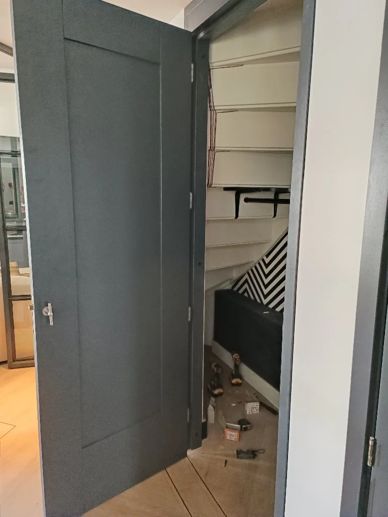 Project Rhoon toilet + deur op maat