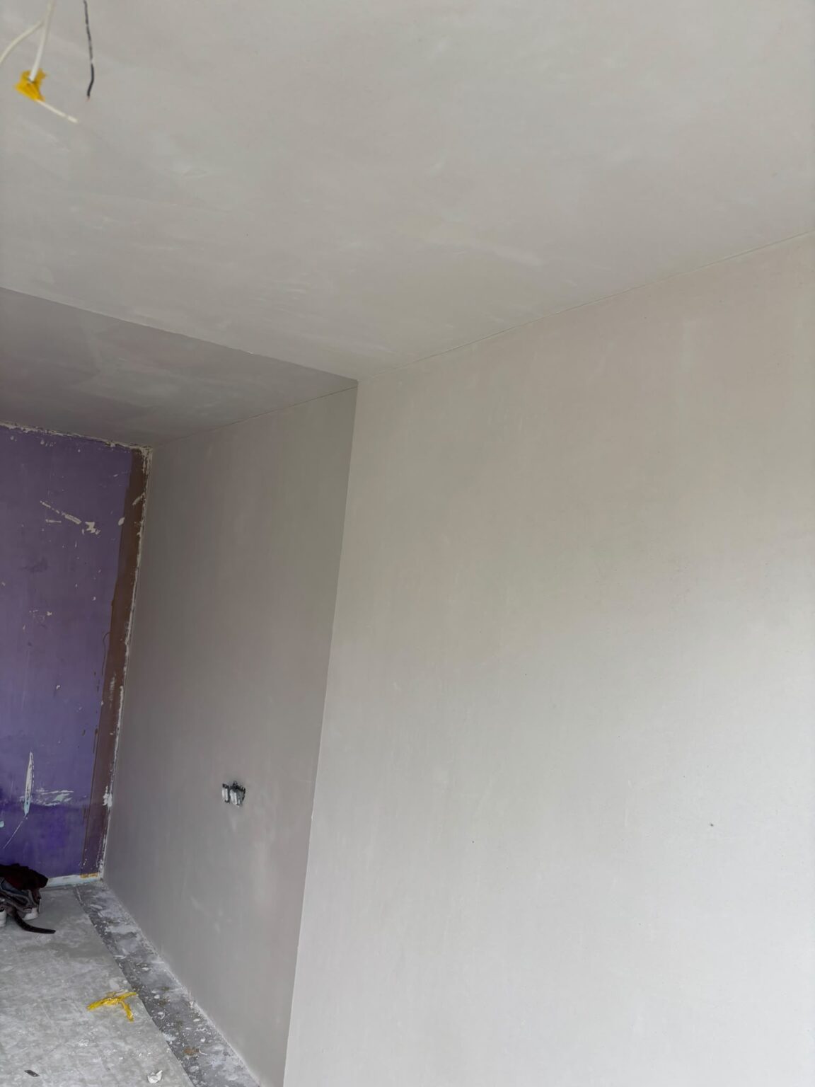 Stucwerk in Leidsche Rijn, wand