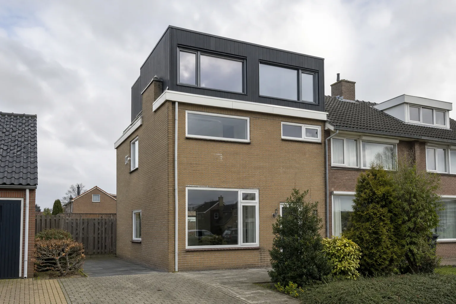 Woning met nieuwe opbouw als extra verdieping